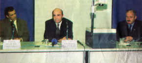 Prof. Dr. Ümit Erol, Dr. Reşat Sinanoğlu, Osman Saffet Arolat